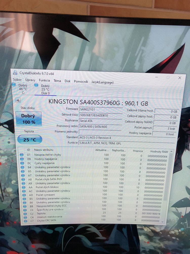 Kingston 960gb ssd новий