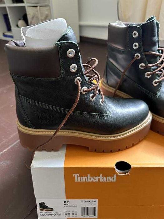 Жіночі водонепроникні черевики на платформі Timberland® premium