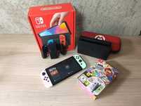 Nintendo Switch OLED - Cały zestaw!