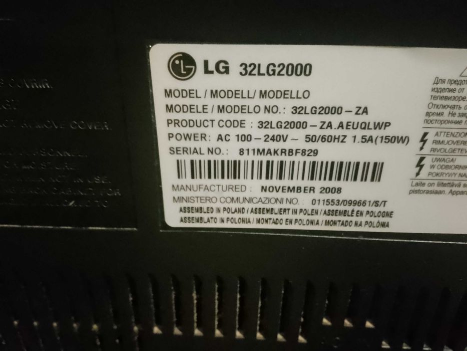 Sprzedam telewizor LG 32
