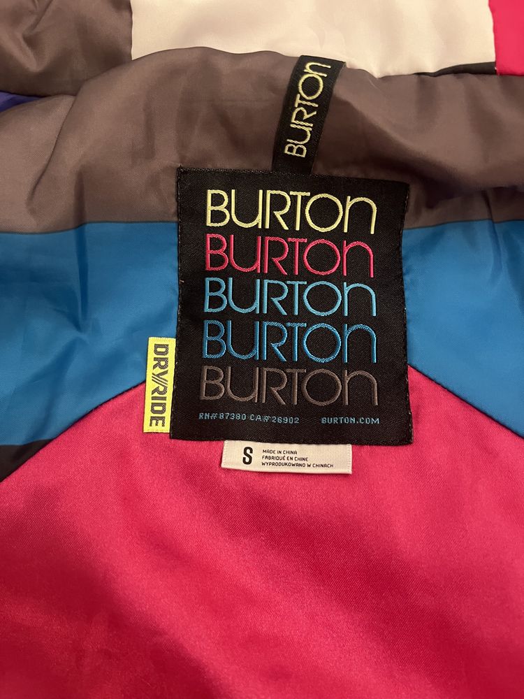 Burton ski/snowboard technical jacket, size S