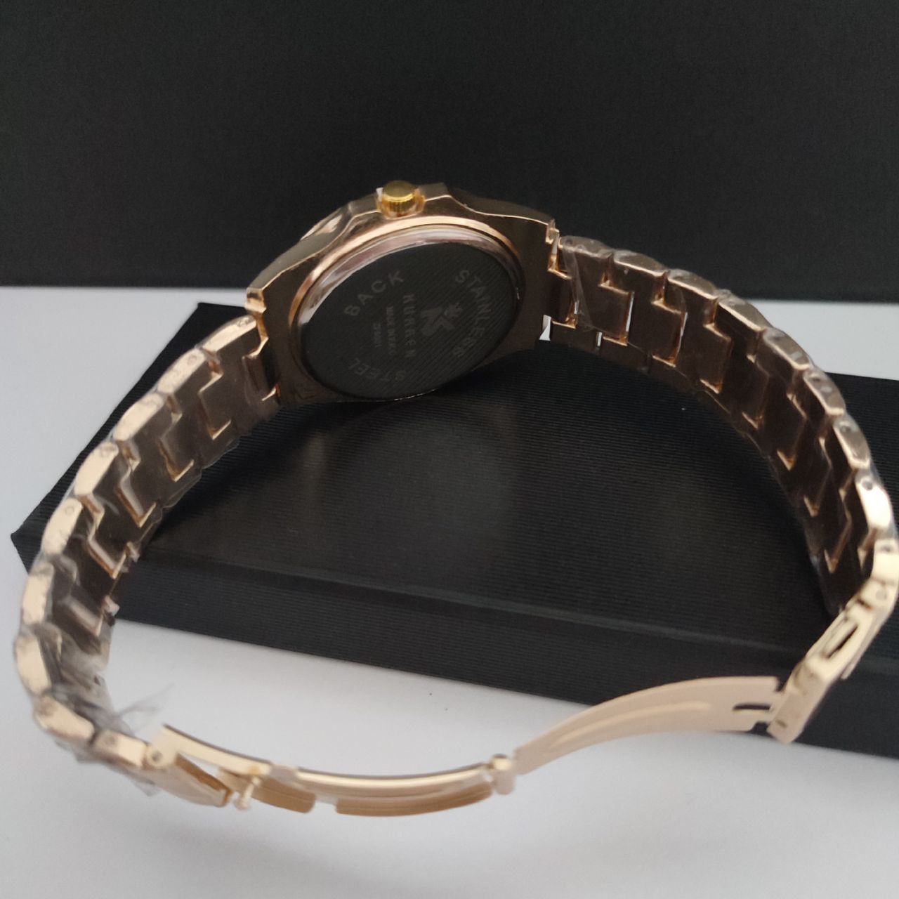 Zegarek złoty damski na bransolecie prosty klasyczny na Prezent