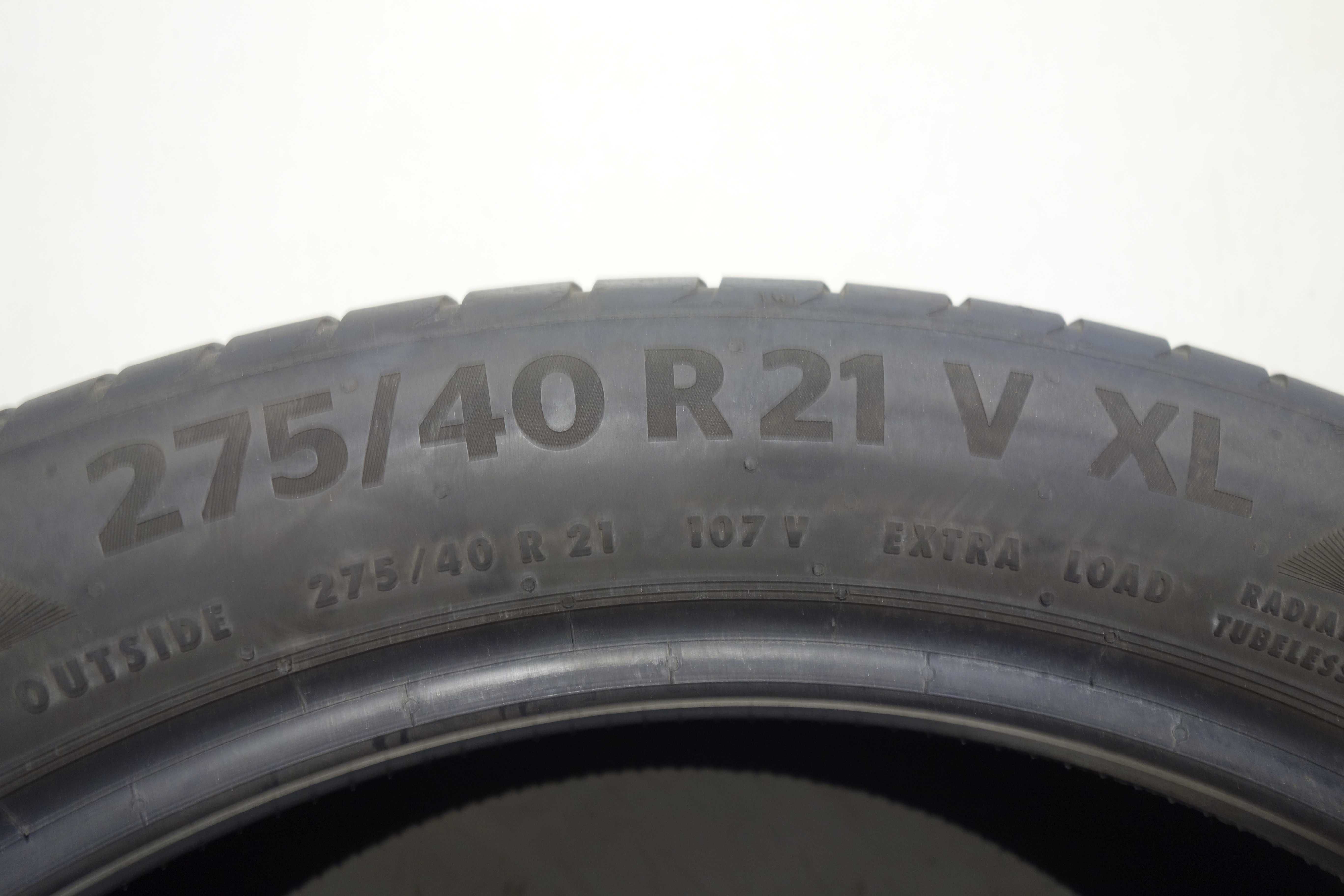 Opony letnie 275/40/21 - CONTIENTAL Premium Contact 6 XL VOL