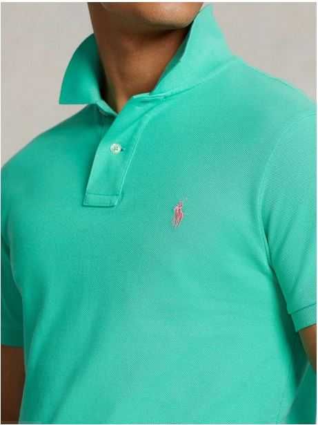 Polo Ralph Lauren koszulka M seledynowa PRL polówka Japan Selection ck