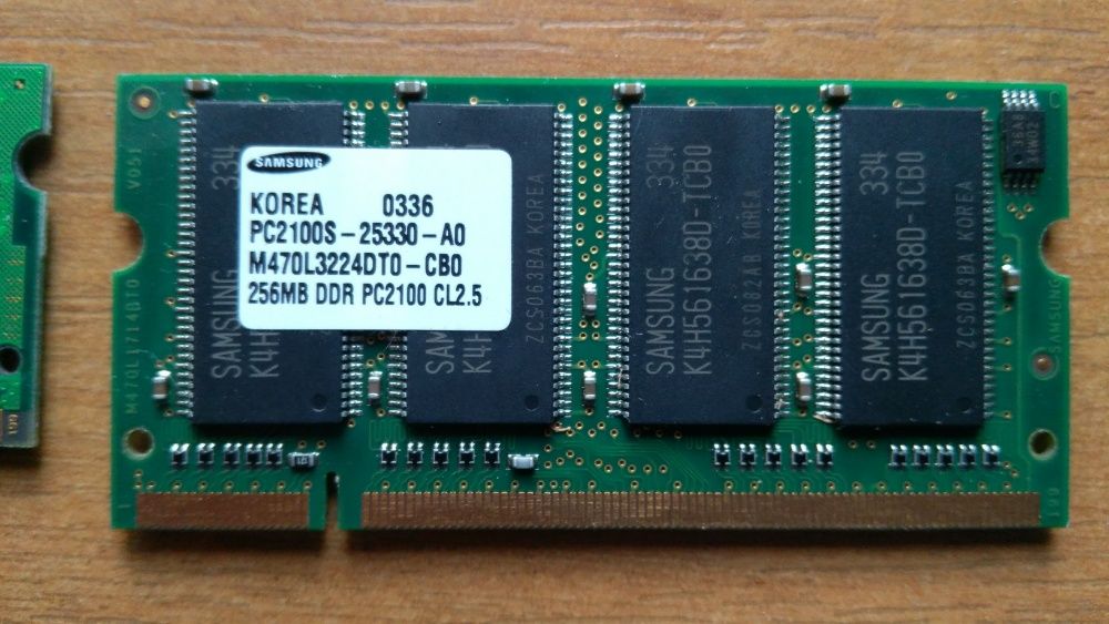 память Samsung pc2100 cl2.5 256 mb