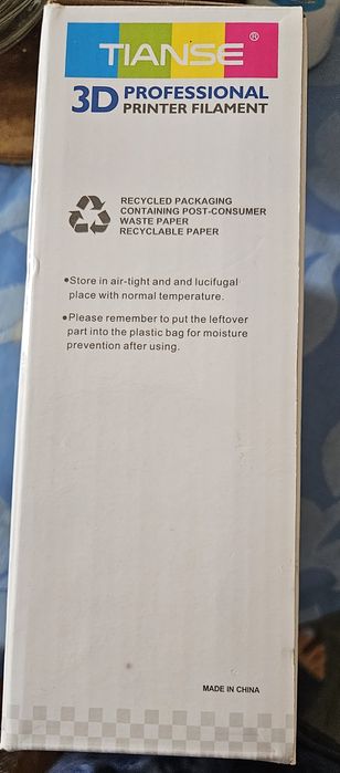 Vendo Filamento profissional cor preta