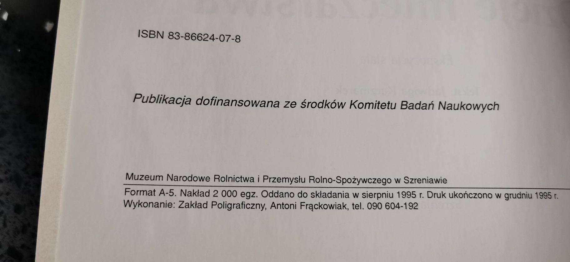 Dzieje mleczarstwa Szreniawa Muzeum Narodowe Rolnictwa i Przemysłu Rol