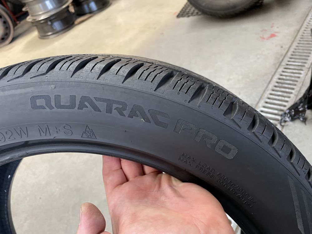 2x opony 215/50/18 vredestein quatrac pro stan bardzo dobry caloroczne