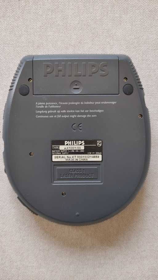 Discman Philips AX1001/00 SPRAWNY RETRO