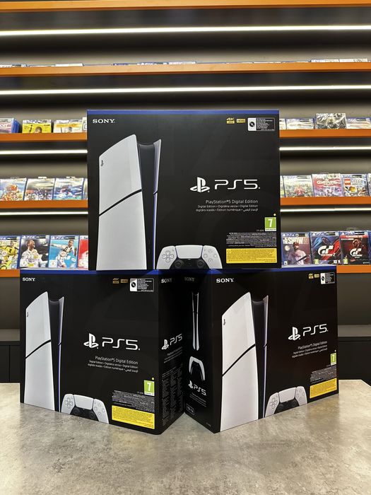 Нова PlayStation 5 Slim Digital Edition - гарантія 12 місяців!