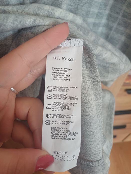 Sweter nowy z metką Quiosque szary