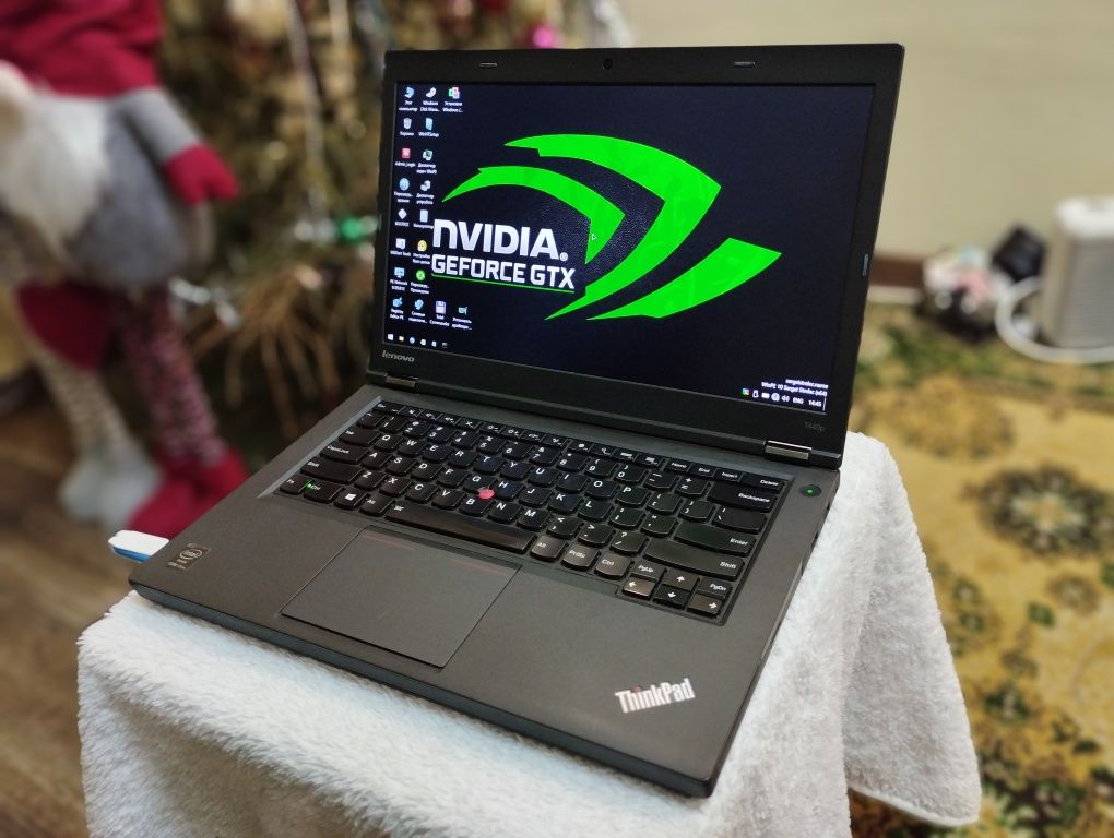 Игровой Lenovo T440p i7-4600 FHD IPS/GeForce gt730/8gb/HDD 500Gb/