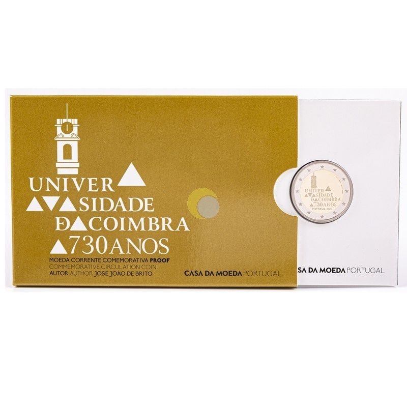 Moeda de 2€  Portugal 2020 Coimbra PROOF