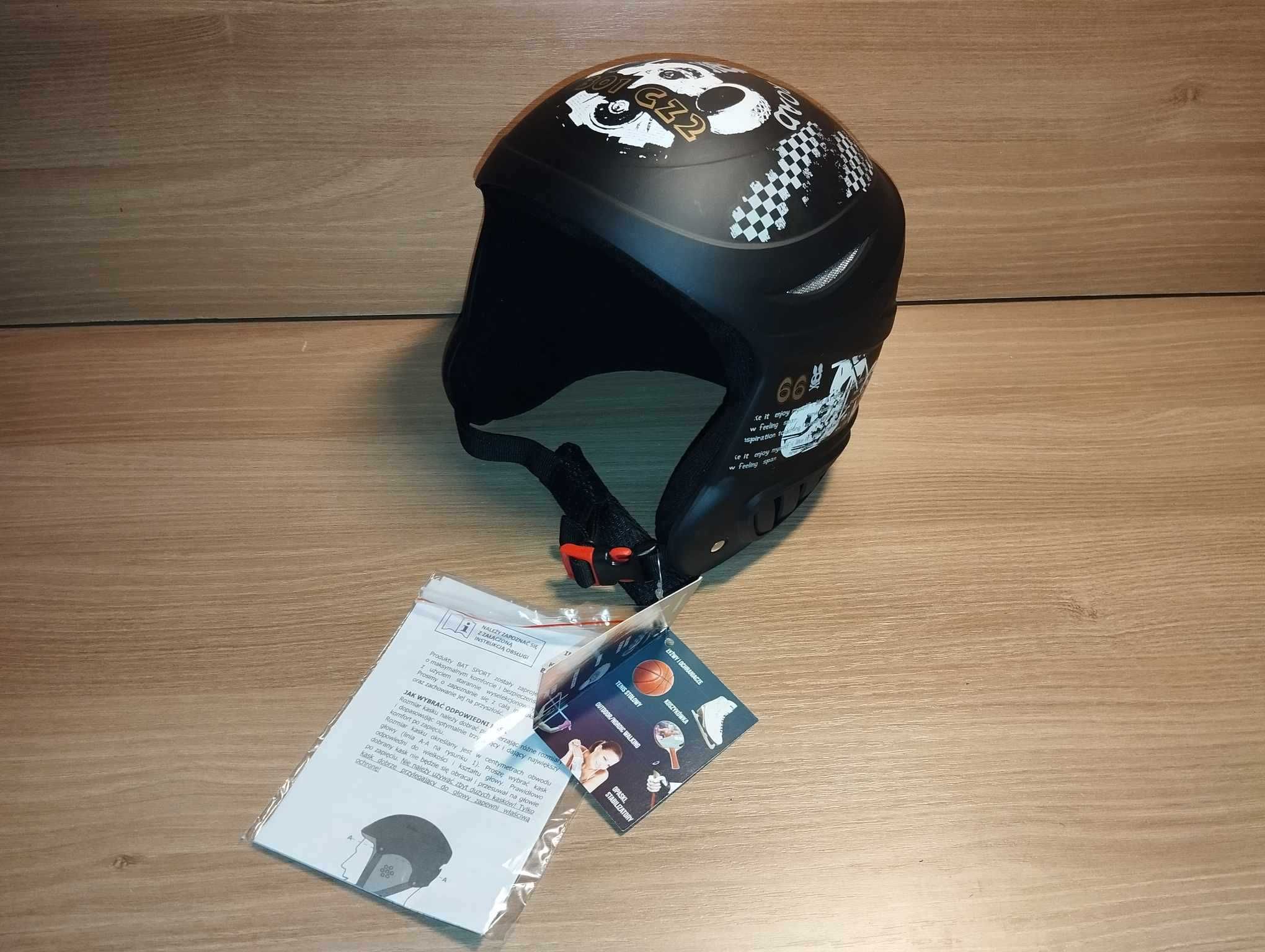 Kask Dziecięcy Rozmiar S - 53-55 cm