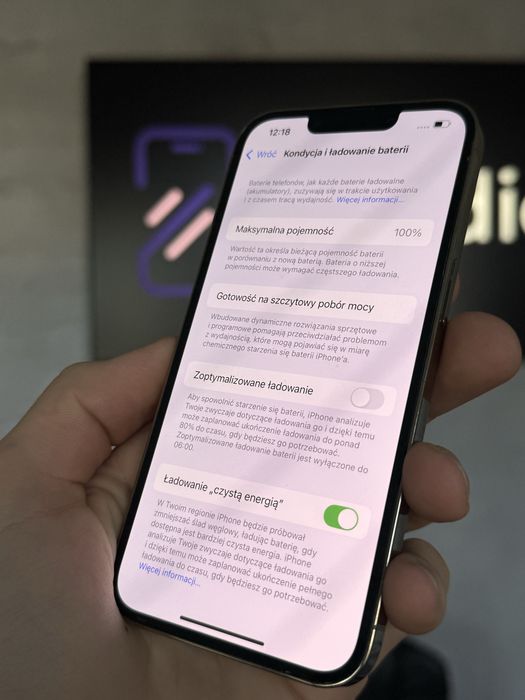 RATY 0% iPhone 13 Pro 256GB BATERIA 100% GWARANCJA 12 miesiecy!!!