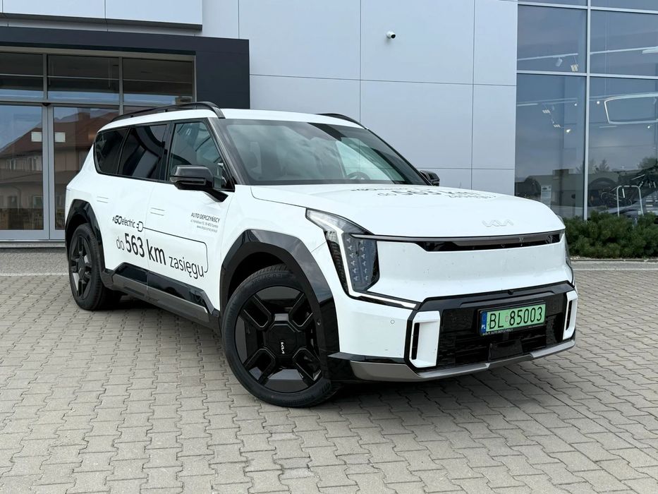 Kia EV9 384KM Elektryczny 6-osobowy / Wersja GT-Line + RLX + PNS Demo
