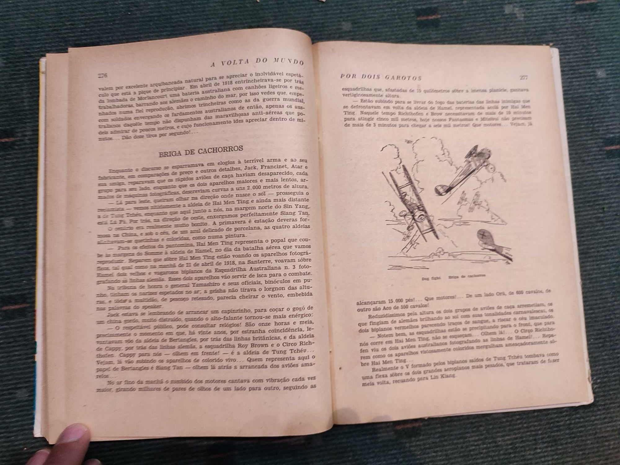 A Volta ao Mundo por dois garotos-Henry de la Vaux-Editor Minerva 1951