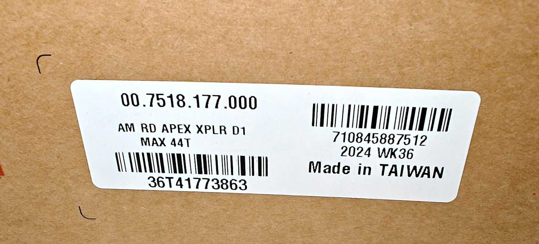 Przerzutka tylna SRAM Apex XPLR