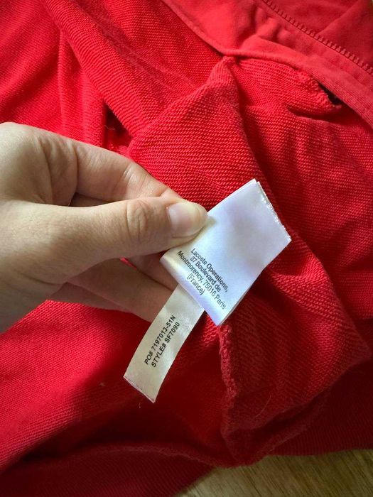 Оригінал! Жіноче зіп худі Lacoste