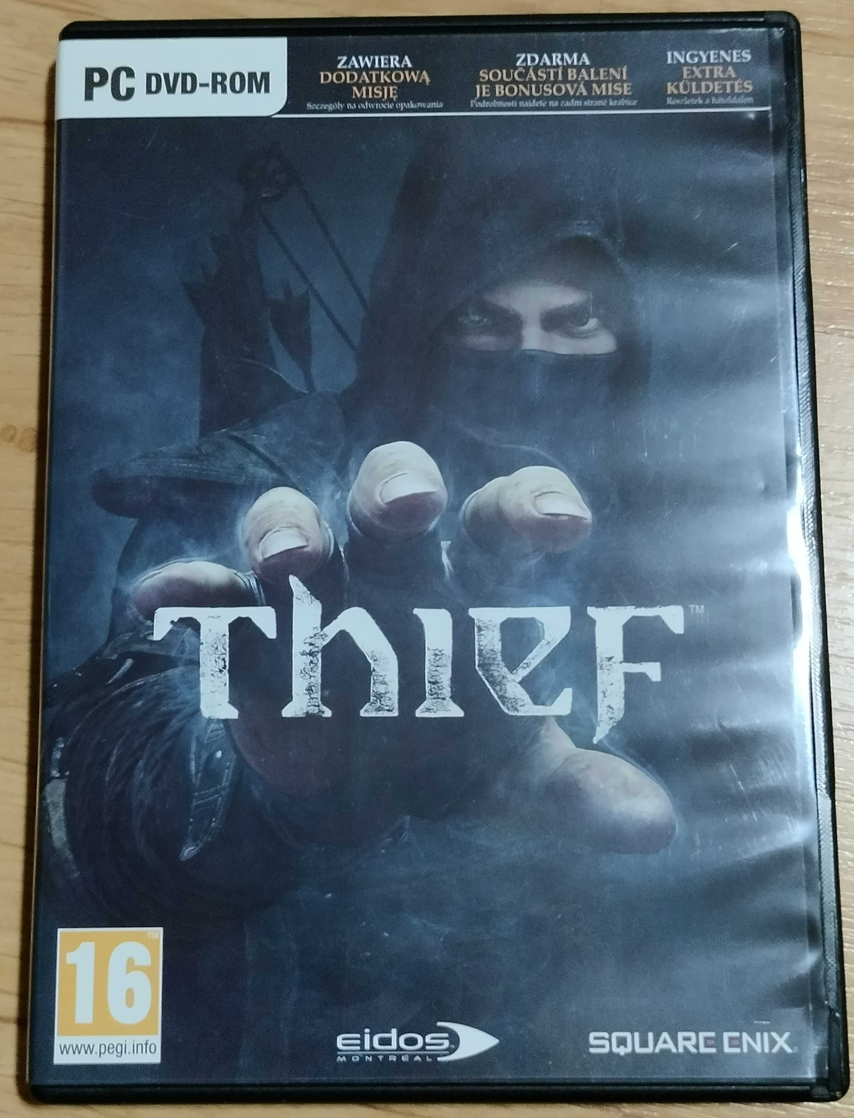 Pudełko po grze Thief stan idealny