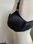 Biustonosz  h&m czarny 80D koronka
