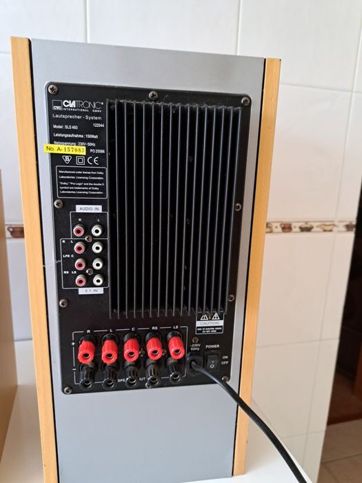 Colunas de som Clatronic