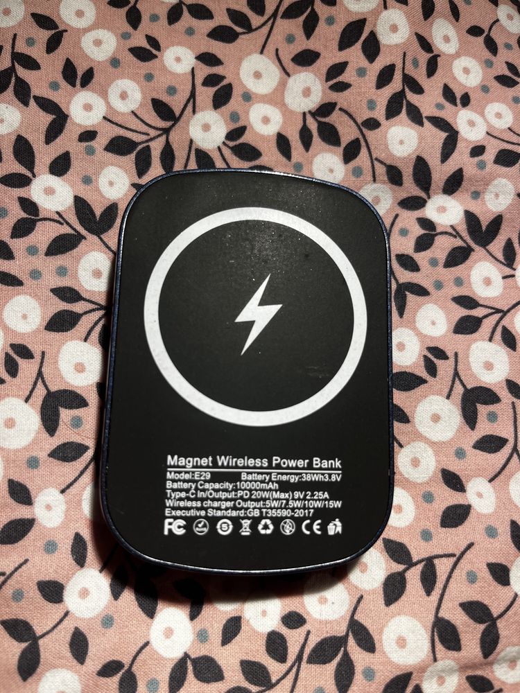 10000mah 15w carregador magnético