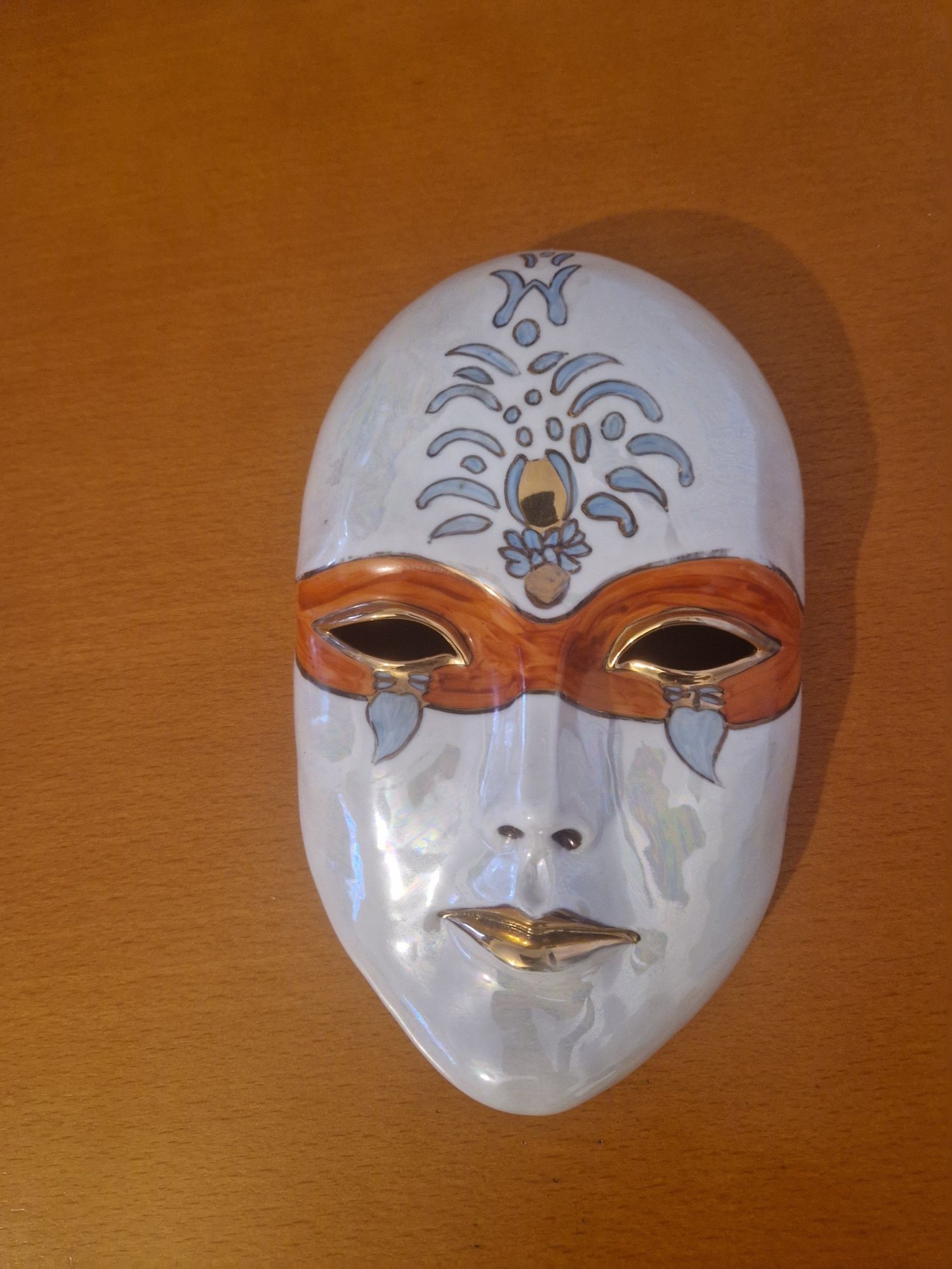 Máscara de decoração de cerâmica