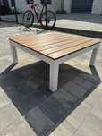 stolik kawowy ogrodowy BALI - aluminiowy