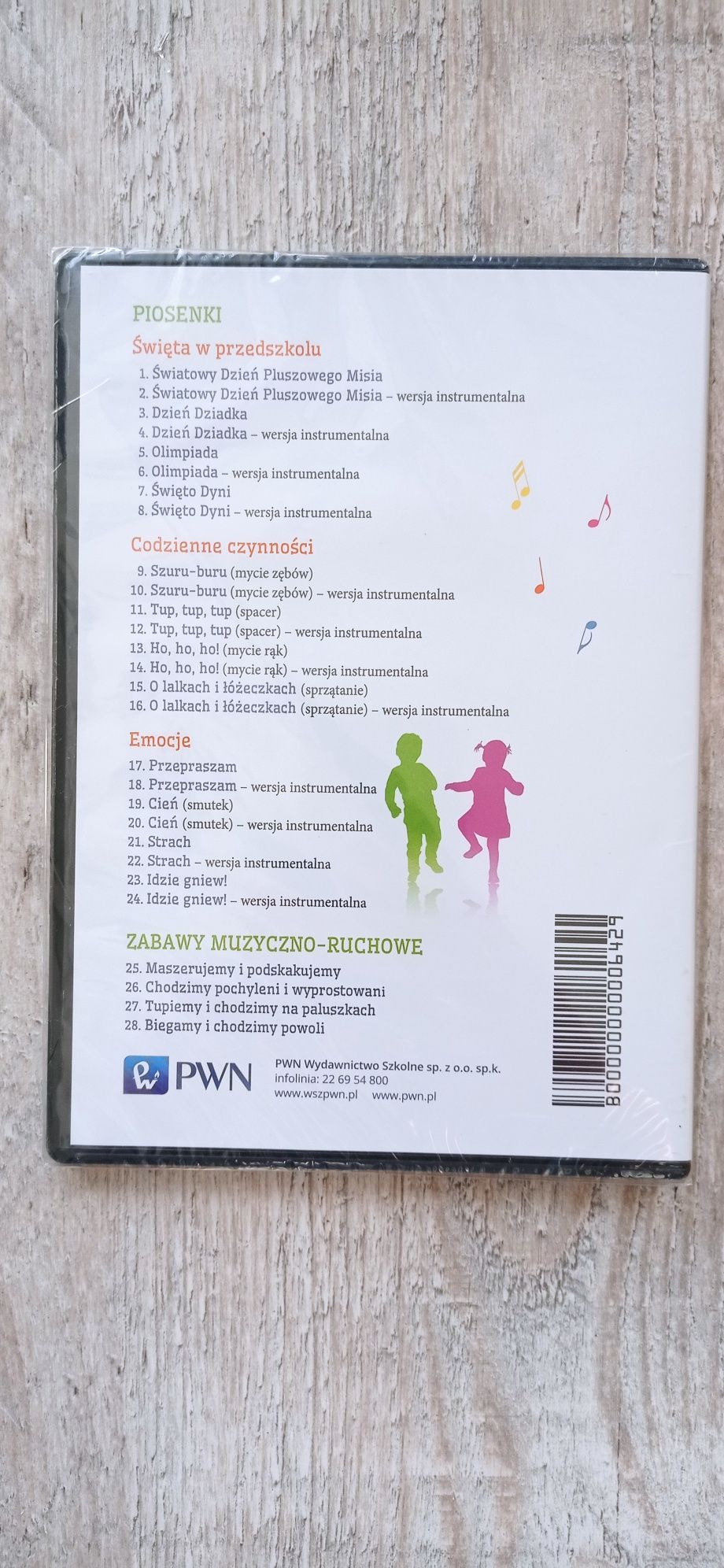 Piosenki i utwory na różne okazje PWN płyta cd