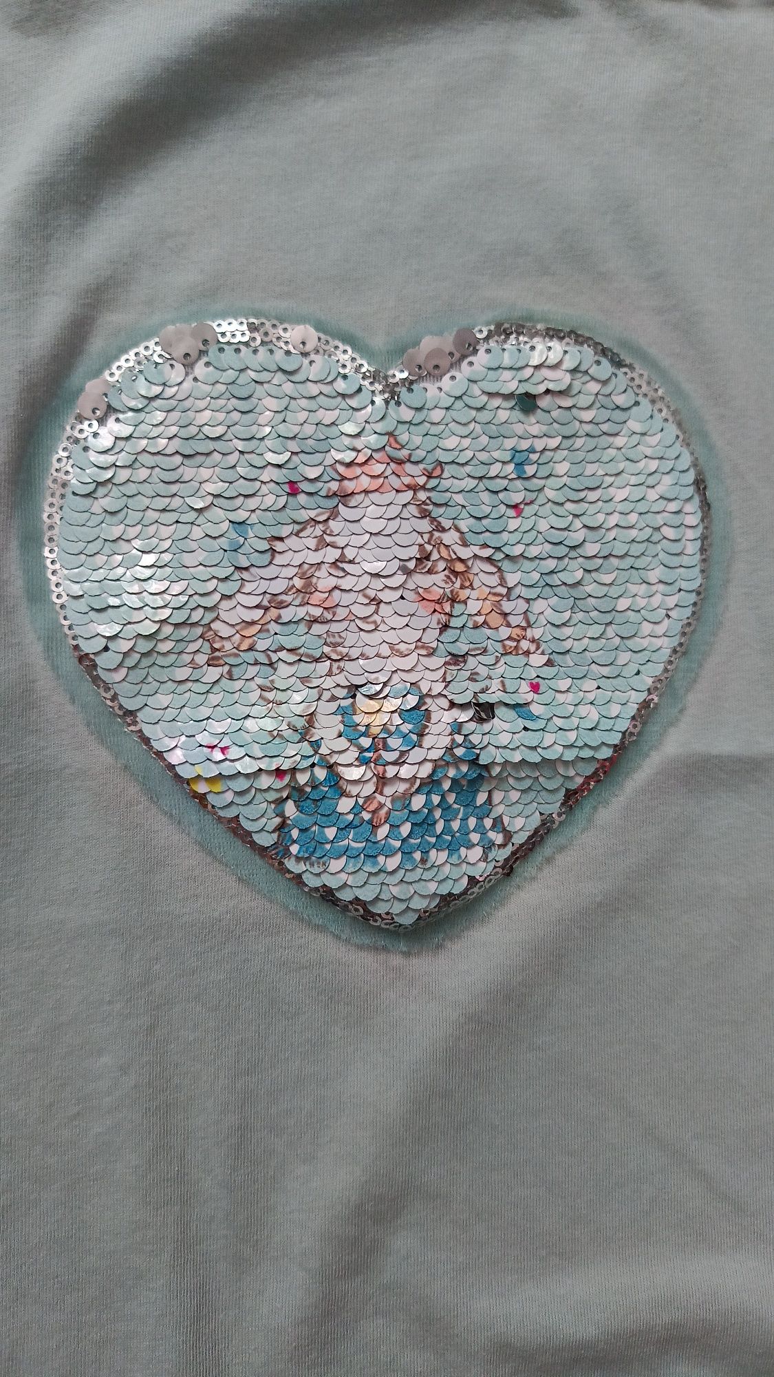 Koszulki 134 Stitch,cekiny, księżniczki