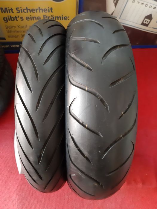 Мото шины 120/70ZR17 + 160/60ZR17 Dunlop Sportmax Road Smart из Герман