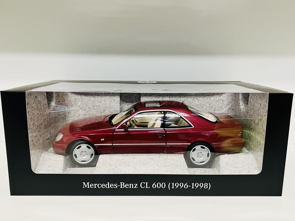 Mercedes-Benz CL600 C140 full open Norev 1/18