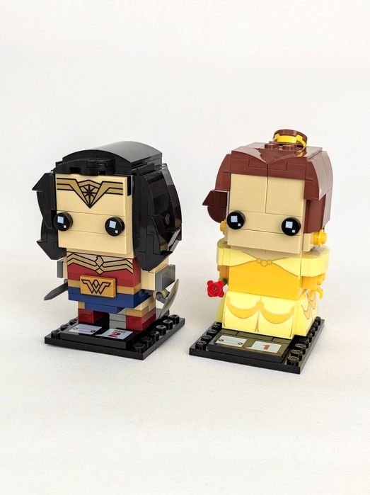 Lego brickheadz 41599 красуня та чудовісько Бель 41595 Disney Дісней
