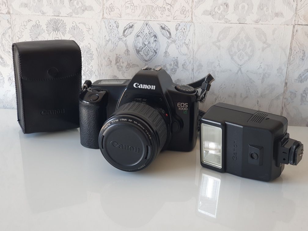 Lustrzankai Canon EOS 1000N + Nikon FE + Contaflex IV + dodatki