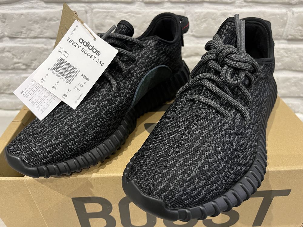 Yeezy boost 350 Pirate Black 42