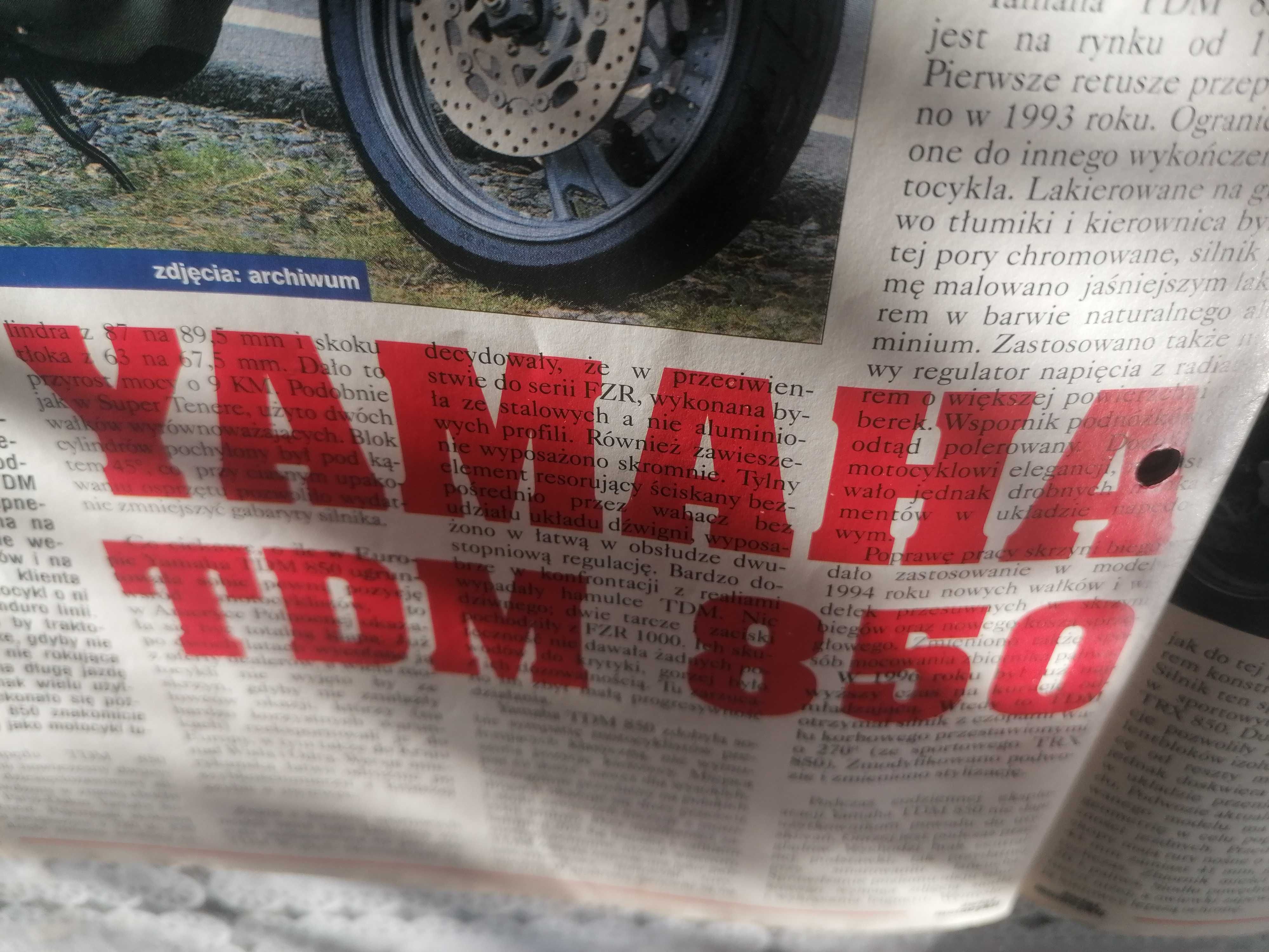 Gazeta Świat Motocykli 1997 nr10 Yamaha drag Star bmw r69s Yamaha TDM