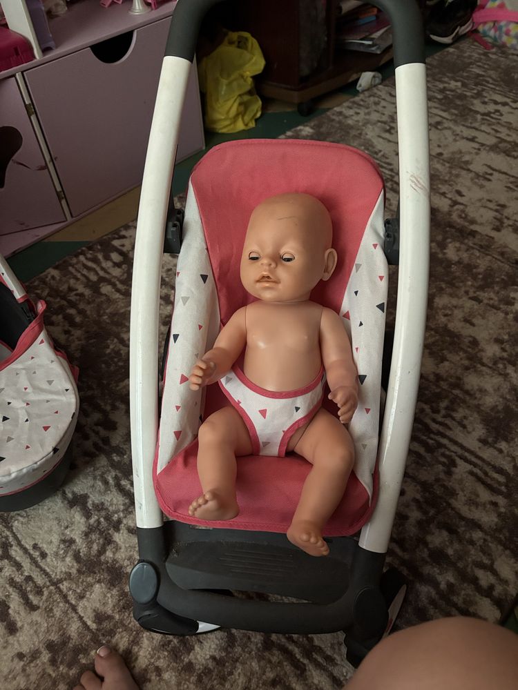 Детская коляска для кукол smoby smart
