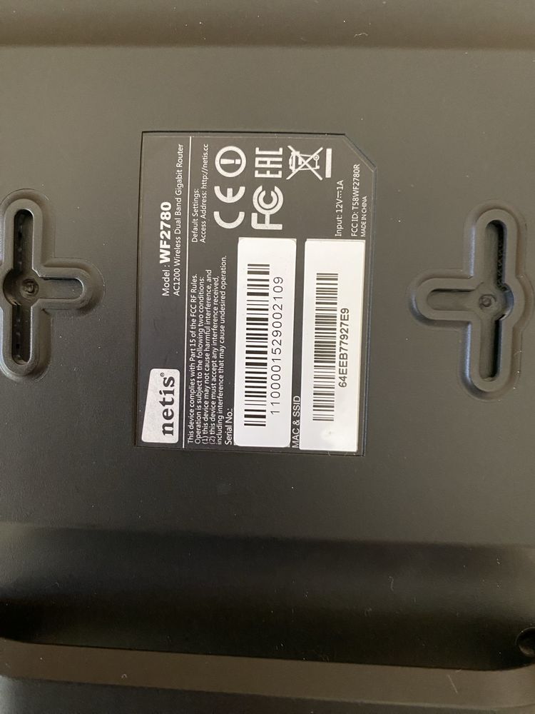 Роутер Netis WF 2780