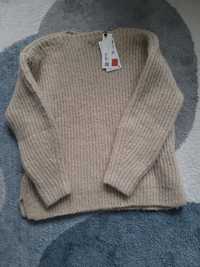 Nowy swetr Zara bezowy