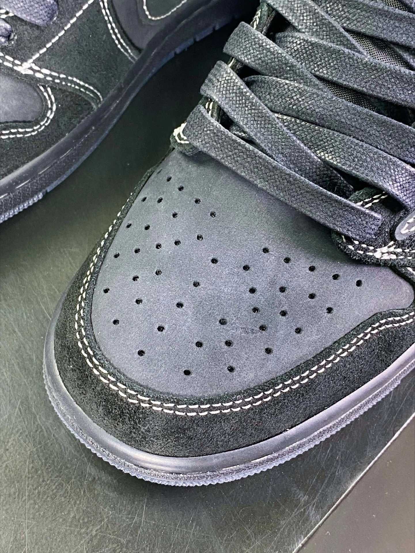 Buty Jordan 1RetroLowOGSP TravisScottBlackPhantom Trampki Moda R.44