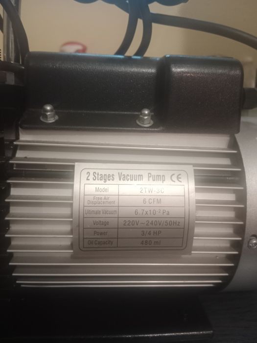 Pompa próżniowa, sprawna 2 Stages Vocuum Pump.