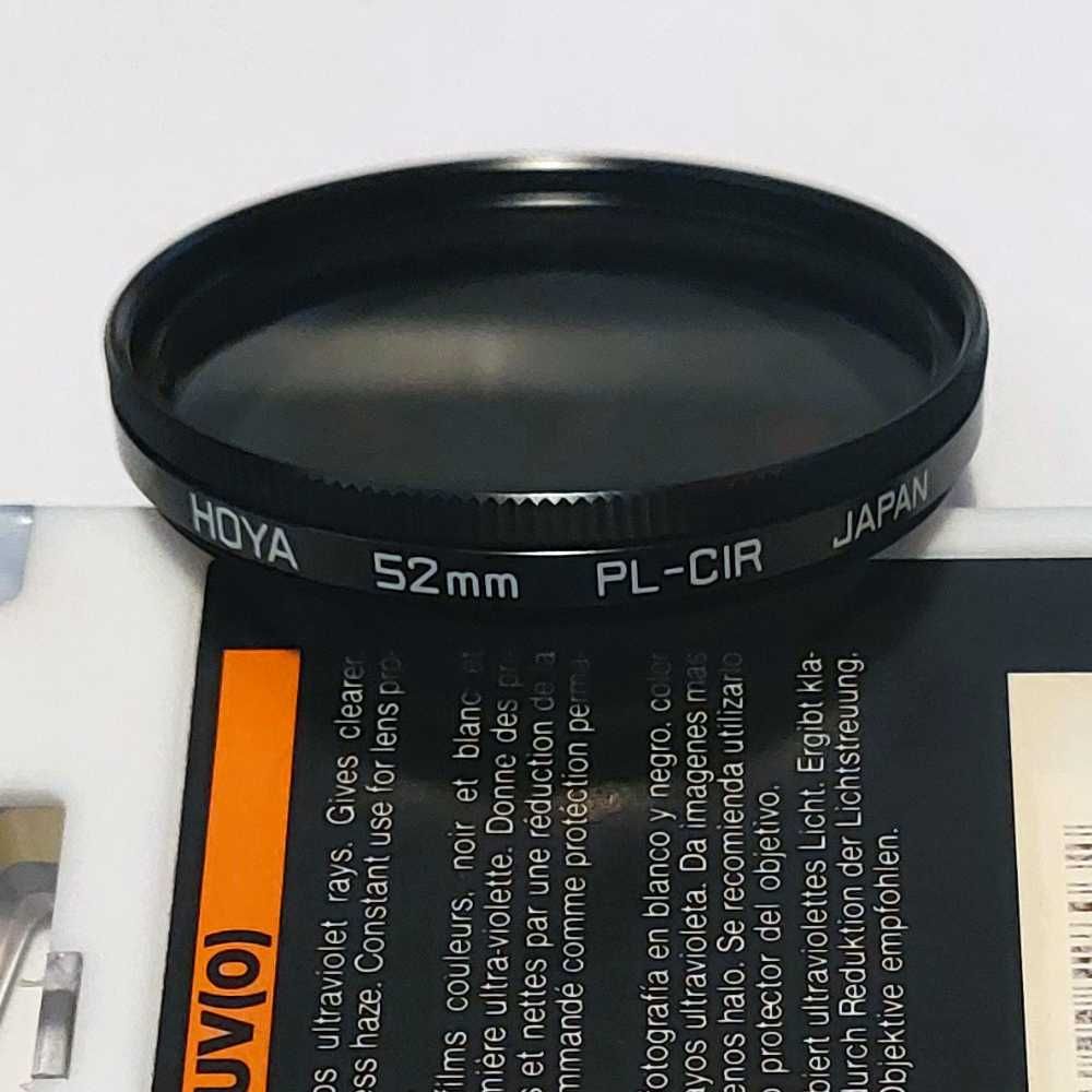 Filtro Polarizador Circular HOYA HMC PL-CIR para lentes diâmetro 52 mm