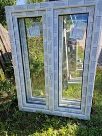 Okno 1050 x 1435 - Nowe -  dwie szyby - 2 szt