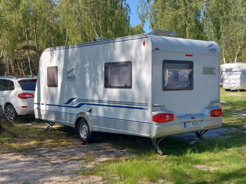 Przyczepa kempingowa Wilk s3 450 fs birthday edition