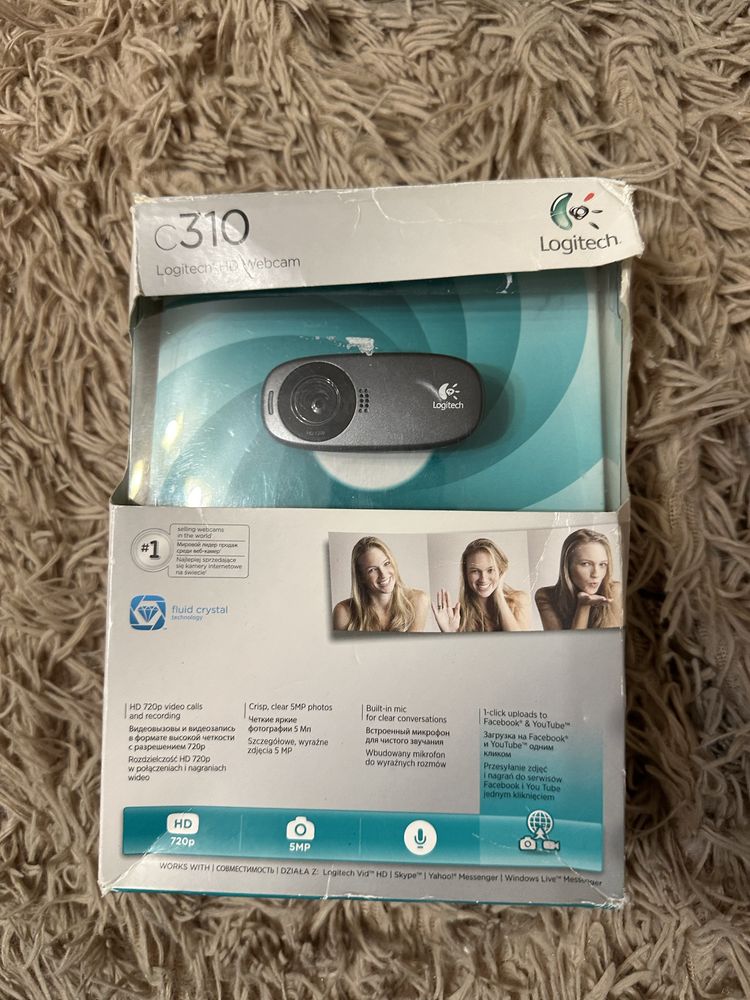 Веб-камера Logitech HD Webcam C310