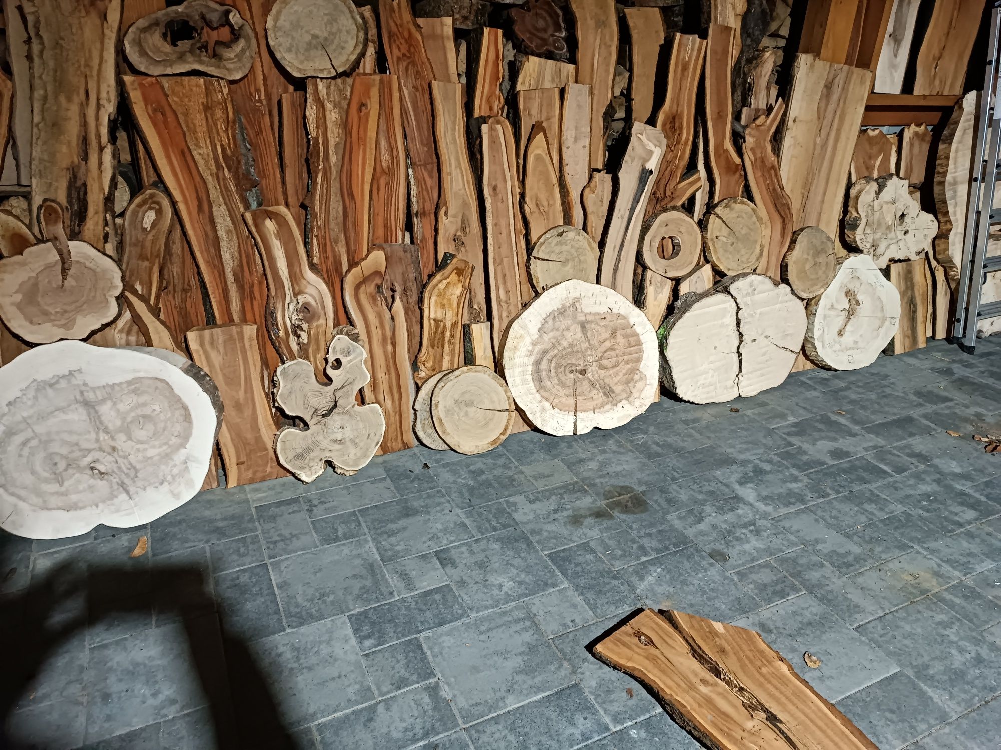 Naturalne plastry drzewa plaster krążek drewno suszone krążki drzewo