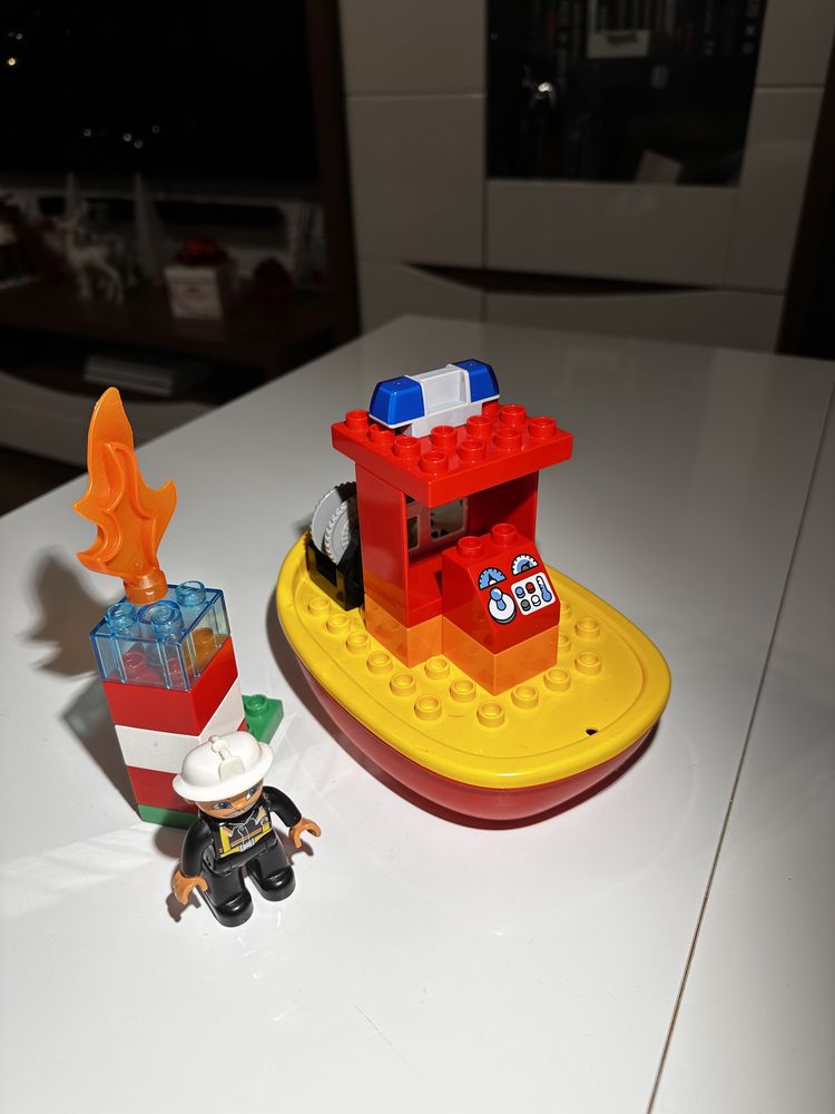 Lego duplo łódź strażacka 10591