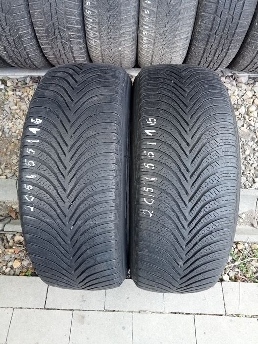 2x Opony Używane Całoroczne 205/55R16 Michelin