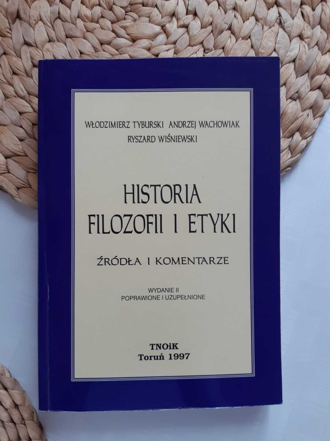 Historia filozofii i etyki. Źródła i komentarze, Tryburski, Wachowiak